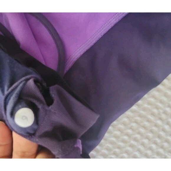 Lululemon Women's Virtuous Tank Top cross back Purple Size 6 - Picture 9 of 13